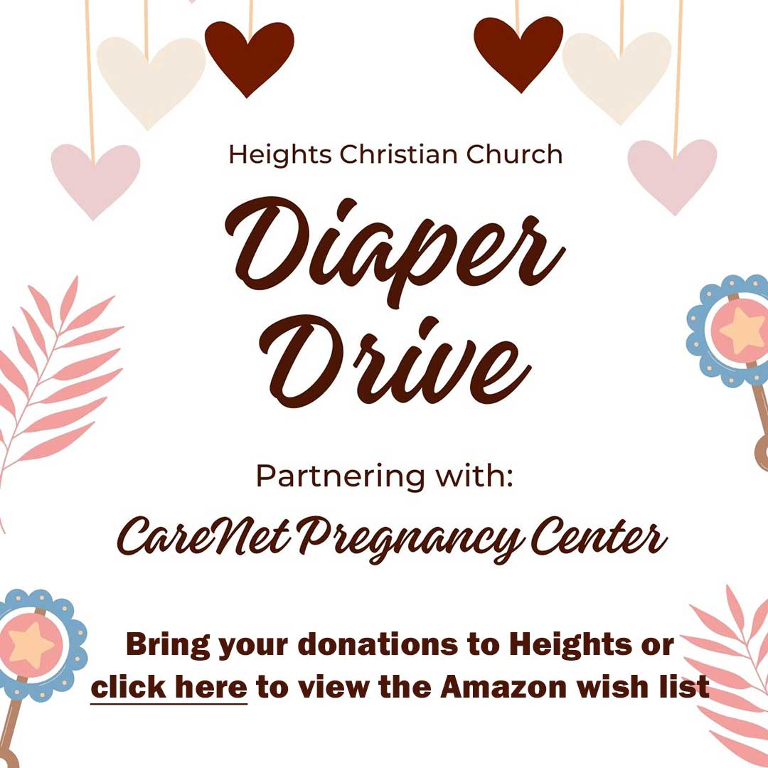 Care Net Diaper Drive